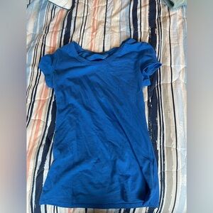 no boundaries fitted shirt, xs blue
